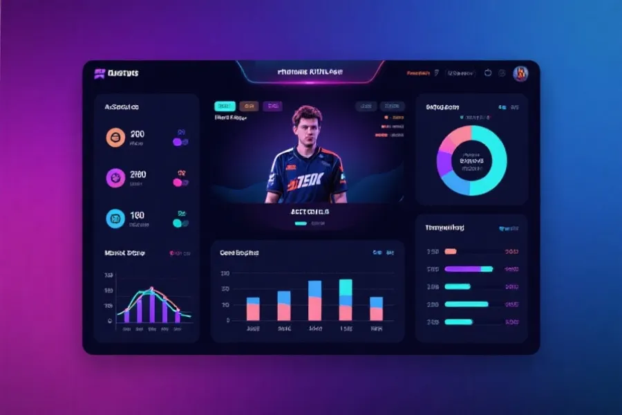 玩家数据分析面板